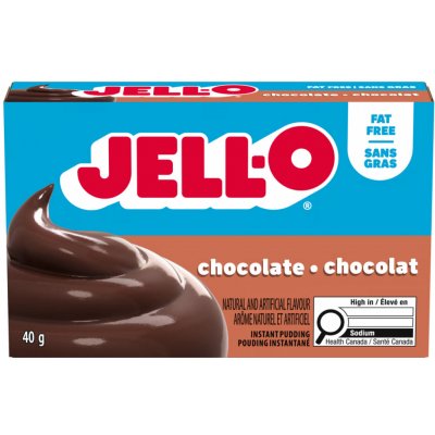Jell-O instantní nízkotučný pudink s příchutí čokolády 40 g – Sleviste.cz