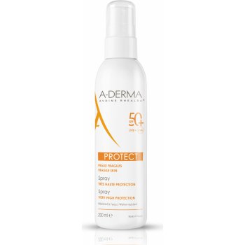 A-Derma Protect ochranné mléko spray SPF50+ 200 ml