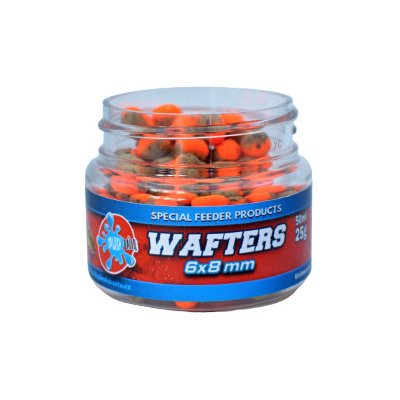 Splashbaits Method Feeder Wafters Sladká kukuřice Halibut 25g 6x8mm