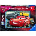 Ravensburger 07808 Auta 3: Výhra 2 x 24 dílků – Zbozi.Blesk.cz