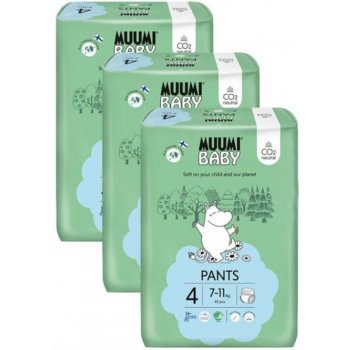Muumi Baby Pants 4 Maxi 7-11 kg kalhotkové eko 120 ks