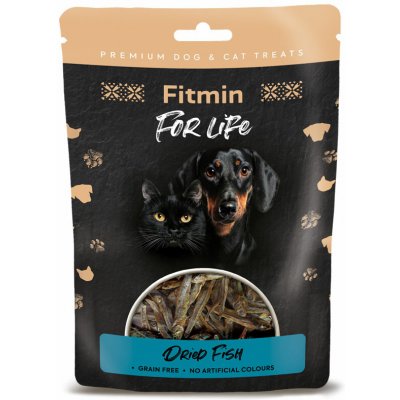 Fitmin For Life Sušené ančovičky rybí pamlsekpro psy a kočky 50 g – Sleviste.cz