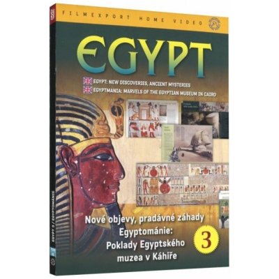 Egypt: Nové objevy, pradávné záhady 3. - digipack DVD