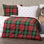 4Home Vánoční bavlna povlečení Scotch winter 140x200 70x90 – Sleviste.cz