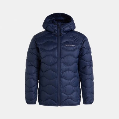 Peak Performance M Helium Down Hood Jacket G77849020 2N3 tmavě modrá – Hledejceny.cz