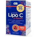 GS Vitamin Lipo C 500 mg se šípky XXL 110 kapslí – Hledejceny.cz