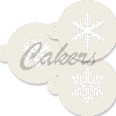 JEM Stencil Snowflakes pk/3 – Hledejceny.cz