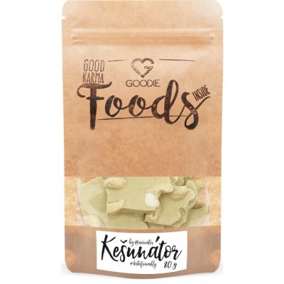 Goodie čokoláda Kešunátor - Bílá keto čokoláda 80 g – Zboží Dáma