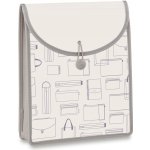 Foldermate Vintage aktovka na dokumenty s vrchním plněním A4 šedá – Sleviste.cz