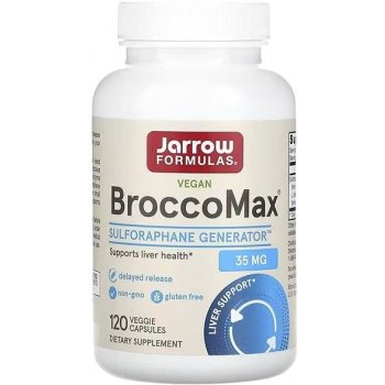 Jarrow BroccoMax Sulforafan z extraktu z brokolice 120 rostlinných kapslí