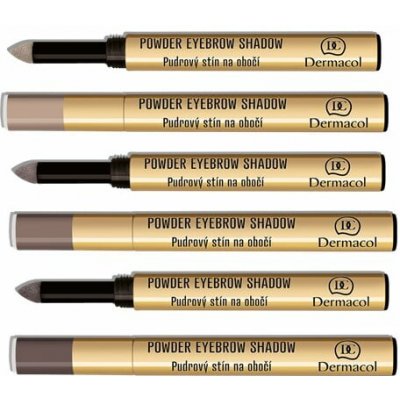 Dermacol Powder Eyebrow Shadow pudrové stíny na obočí 03 1 g – Zbozi.Blesk.cz