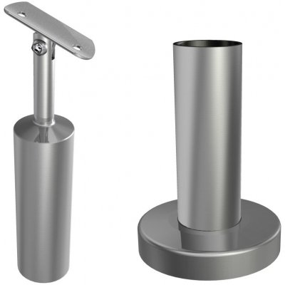 Hahn Steel Prvek pro dřevěný sloupek O42,4 mm a rukojeť O42,4 mm – Sleviste.cz