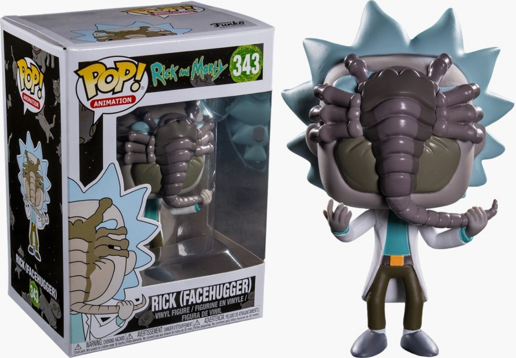 Funko Pop! Rick and Morty Rick with Facehugger Exclusive 9 cm od 449 Kč -  Heureka.cz