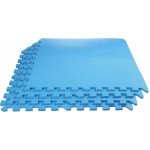 Colored Puzzle fitness podložka modrá 4 ks – Zboží Mobilmania