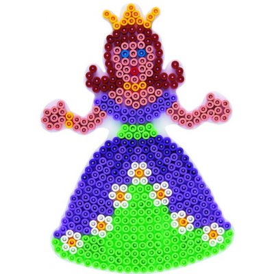 HAMA HAMA H258-48 Hama zažehlovací podložka princezna korálky MIDI – Zboží Mobilmania