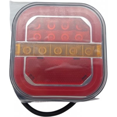 Světlo zadní 40 LED 5-funkce levé 12/24V s dynamickým ukazetelem směru jízdy a SPZ – Hledejceny.cz