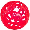 Hračka pro psa Sum plast Děrovaný měkký plnící míč s vanilkovou vůní 14 cm