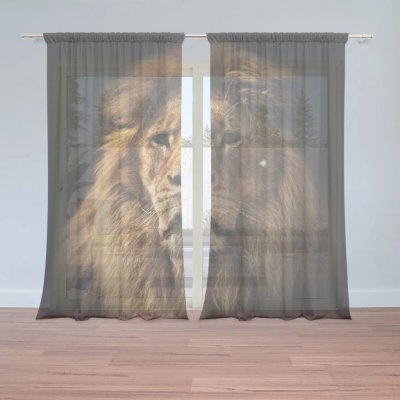 Sablio Záclony Lev: 2ks 150x250cm – Hledejceny.cz