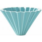 Origami Dripper keramický M tyrkysový – Zboží Mobilmania