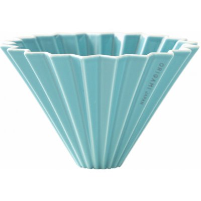 Origami Dripper keramický M tyrkysový – Zboží Mobilmania