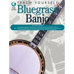 Tony Trischka Teach Yourself Bluegrass Banjo tabulatury na banjo + audio