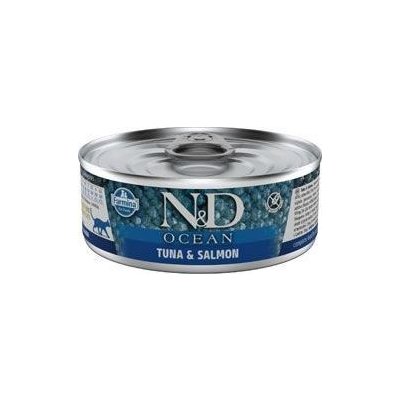 N&D CAT OCEAN Adult Tuna & Salmon 2 x 70 g