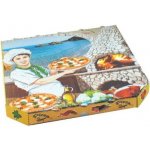 Wimex Pizza krabice 33 x 33 x 3 cm zkosená potisk – Hledejceny.cz