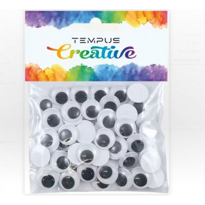 Očička kulatá samolepící 15mm/60ks – Zboží Dáma