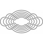 Wiler Vyřezávací šablona Bubliny 6 ks – Sleviste.cz