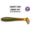 Návnada a nástraha Crazy Fish Vibro Fat 7,1cm Motor oil