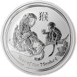 Perth Mint Stříbrná mince Rok Opice 1 oz Lunar II 2016 1 oz – Sleviste.cz