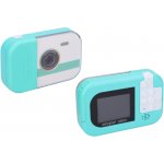 Wiky Dětský digitální fotoaparát voděodolný modrý foto 12Mpx video Full HD – Zboží Mobilmania