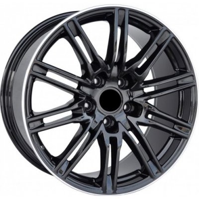 Racing Line BY476 10x21 5x130 ET50 black polished rim – Sleviste.cz