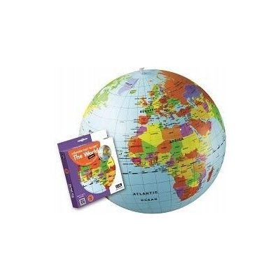 Caly Nafukovací globus 50 cm - Zeměkoule – Hledejceny.cz