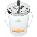 KRCZ Cigaretový popelník kovový otočný Bigger Smoke bílý – Zboží Dáma