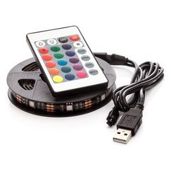 OPTY LED pásek 150cm, do USB, 45 diod, dálkový ovladač, 20 barev,  samolepící 150SR od 549 Kč - Heureka.cz