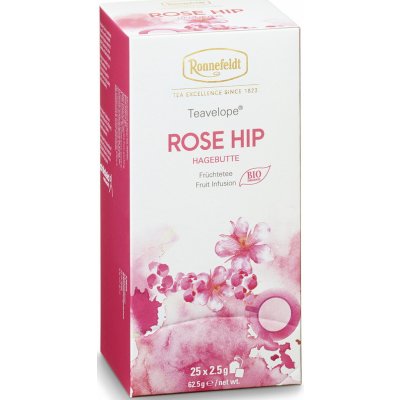 Ronnefeldt Teavelope Rose Hip BIO čaj sáčky 25 x 3 g – Zbozi.Blesk.cz