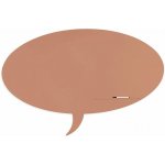 ROCADA Skin Shape Talk 6441-3012 tvar bubliny, 150 x 100 cm červenobéžová RAL 3012 – Zboží Živě