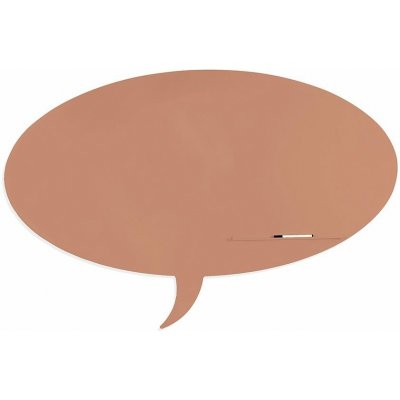 ROCADA Skin Shape Talk 6441-3012 tvar bubliny, 150 x 100 cm červenobéžová RAL 3012 – Zboží Živě
