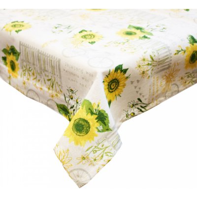 Vesna Ubrus SLUNEČNICE 90x 90 cm – Zboží Mobilmania