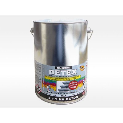 Betex 2v1 na beton S2131 5 kg šedá – Sleviste.cz