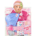 Made Oblečení pro panenku Růžové šaty 42cm – Zboží Mobilmania