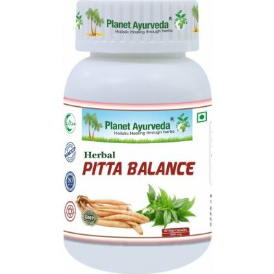 Planet Ayurveda Herbal Pitta Balance 500 mg, 60 kapslí – Hledejceny.cz