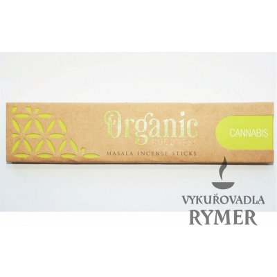 Organic Vonné tyčinky CANNABIS 15 g – Zboží Dáma