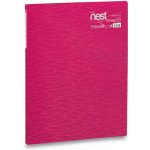 Katalogová kniha FolderMate Nest, A4, 20 listů Barva: Růžová – Sleviste.cz