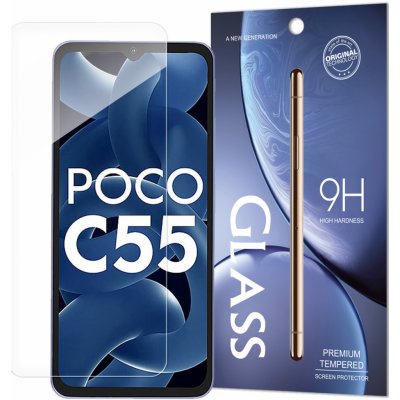 9H ochranné tvrzené sklo Premium pro Xiaomi RedMi 11A / Poco C55 / RedMi 12C 9145576275320