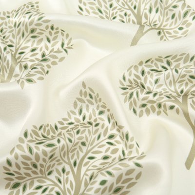 hedvábný šátek Zelený strom – Zboží Dáma