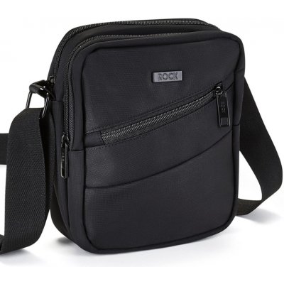 Taška přes rameno ROCK SB-0047 černá – Zboží Dáma