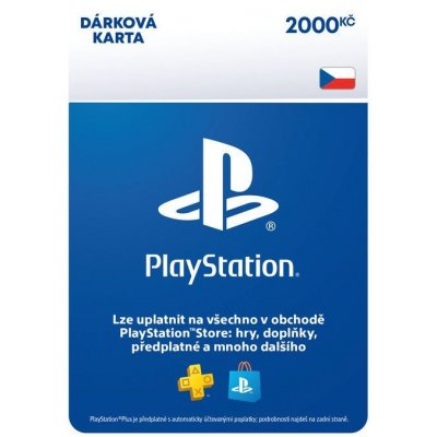 PlayStation Store 2000 Kč – Sleviste.cz