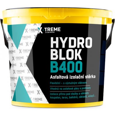 Den Braven Asfaltová izolační stěrka HYDRO BLOK B400 5 kg – Zboží Mobilmania